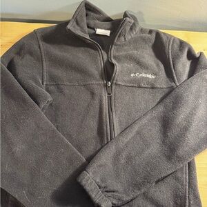 Columbia Black Full-Zip Fleece Jacket
